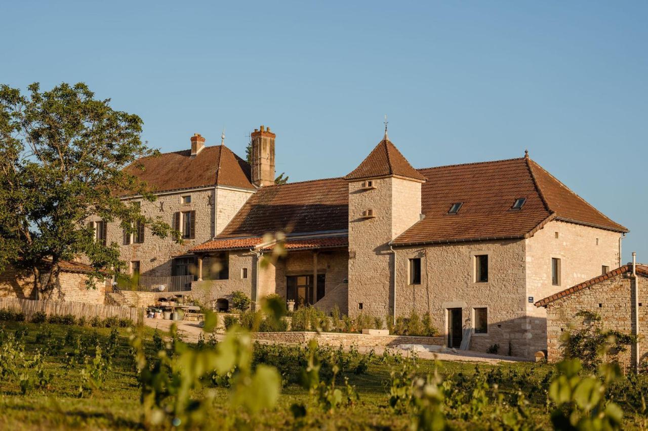 Clos Des Dames De Lancharre - La Maison Des Vignes Panzió Chapaize Kültér fotó