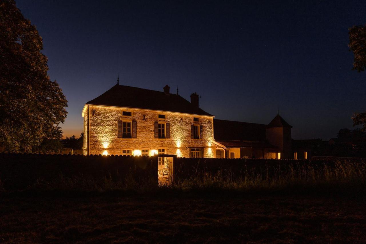 Clos Des Dames De Lancharre - La Maison Des Vignes Panzió Chapaize Kültér fotó